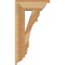 Ekena Millwork Olympic Traditional Rough Sawn Bracket, Western Red Cedar, 4"W x 14"D x 26"H BKT04X14X26OLY01RWR - alternate 3